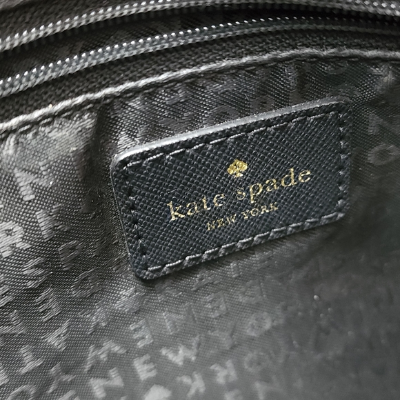 Kate Spade New York Black Leighann Laurel Way Lane Satchel Shoulder Bag Handbag - Picture 4 of 16